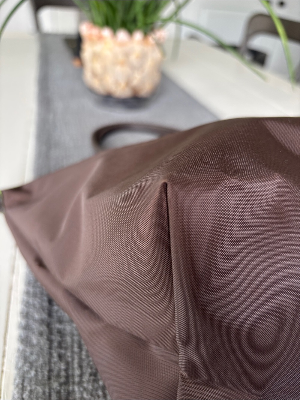 Longchamp Le Pliage Medium Tote in Mocha? - Picture 11 of 15